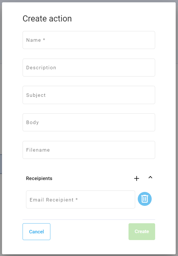 Email Outbound Action