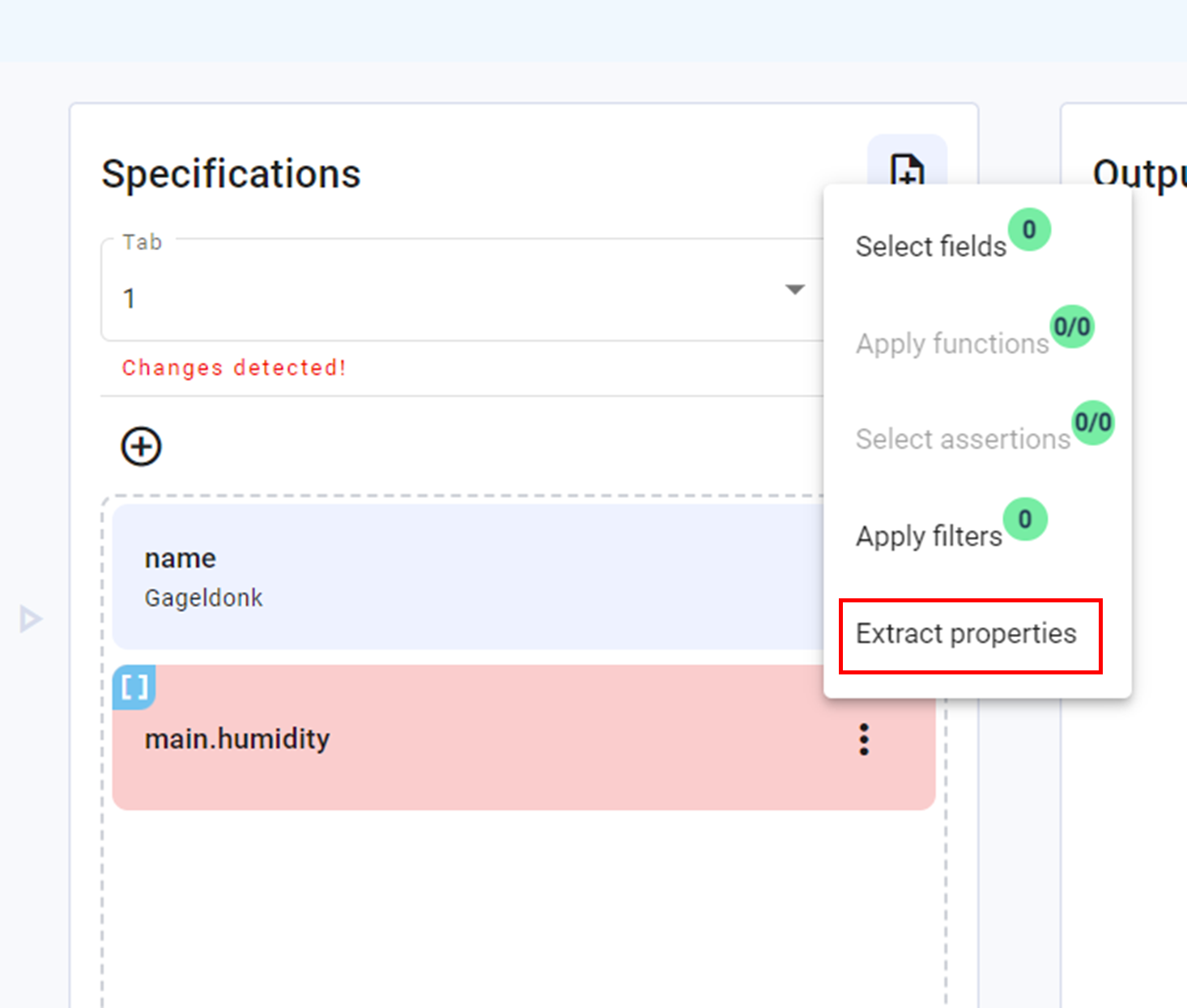 Step 4 for configure field filter