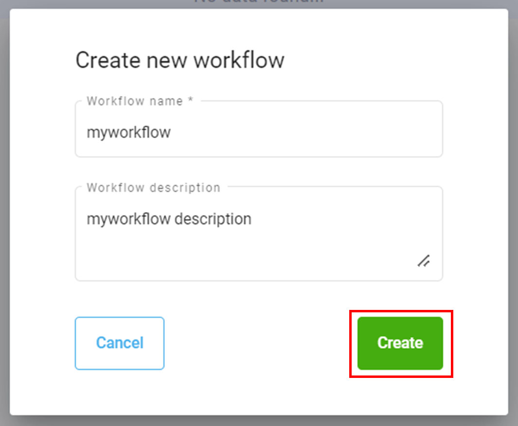 Create basic workflow step 3