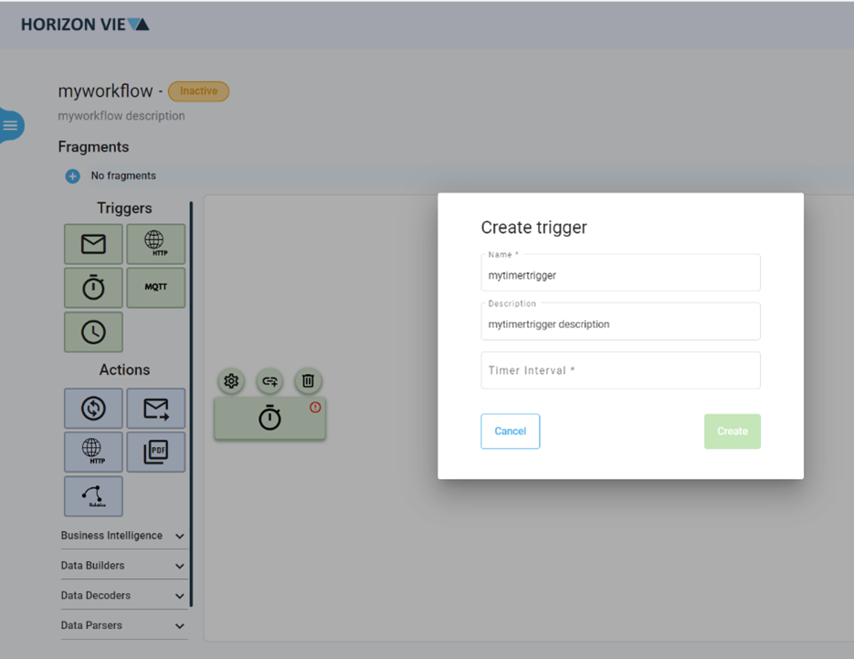 Create basic workflow step 5