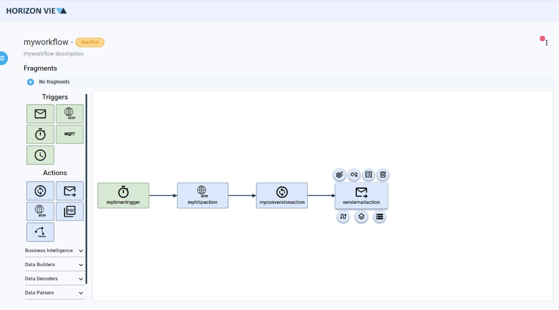 Create basic workflow step 7