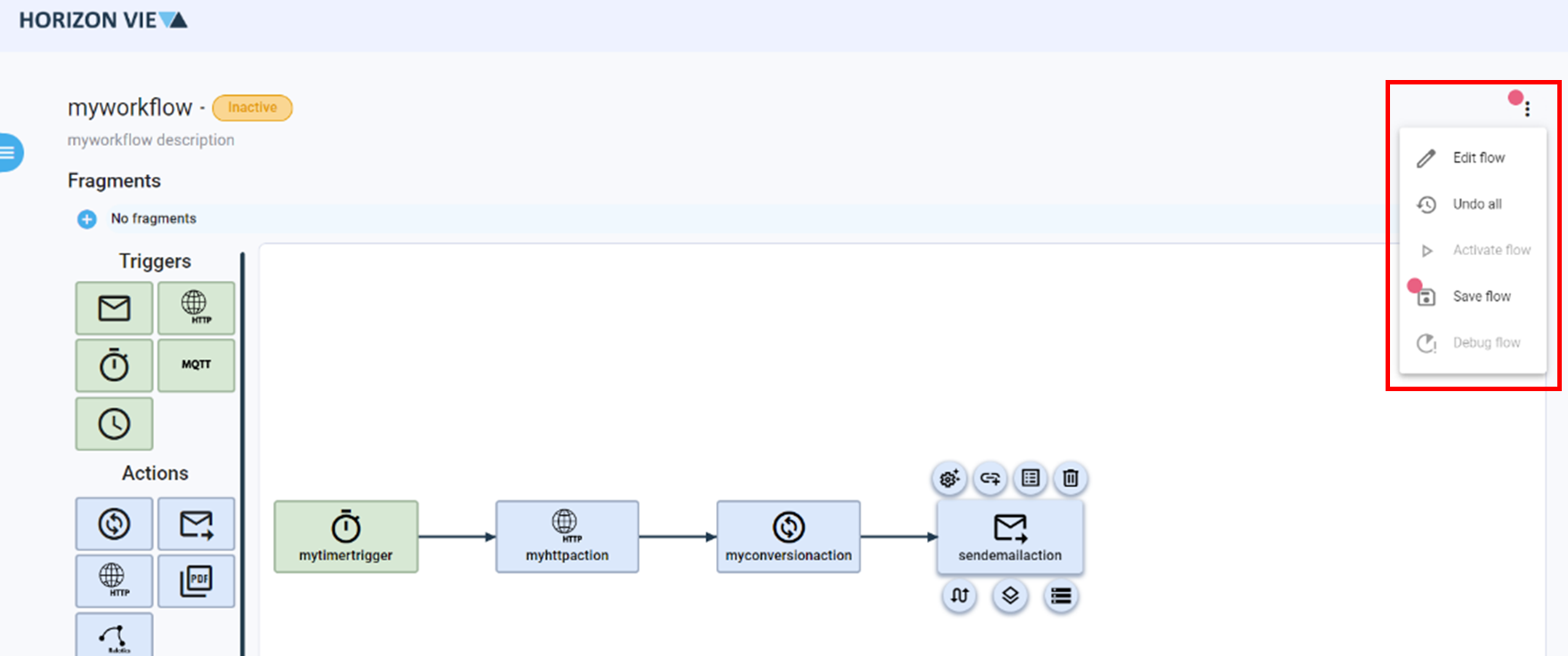 Create basic workflow step 9