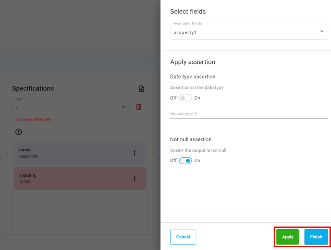 Step 14 for create DS