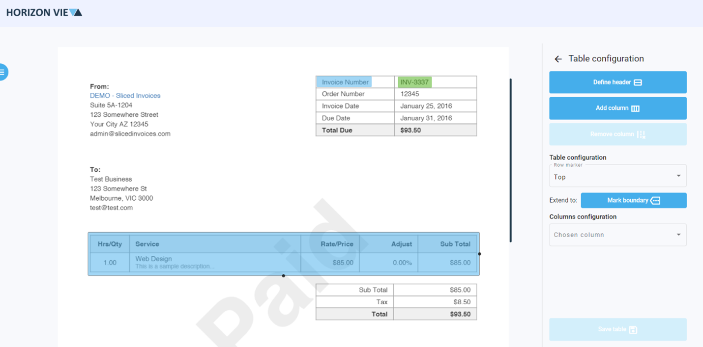 Create Template step 12