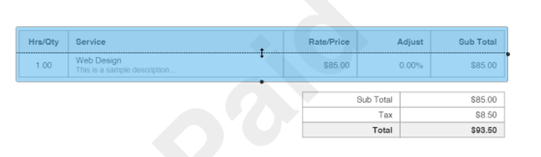 Create Template step 14