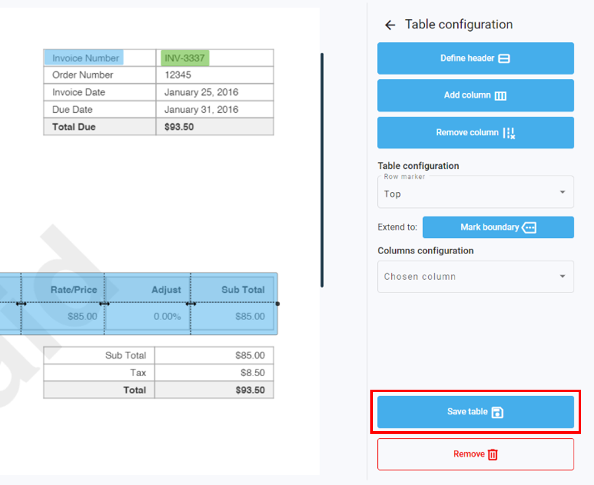 Create Template step 18