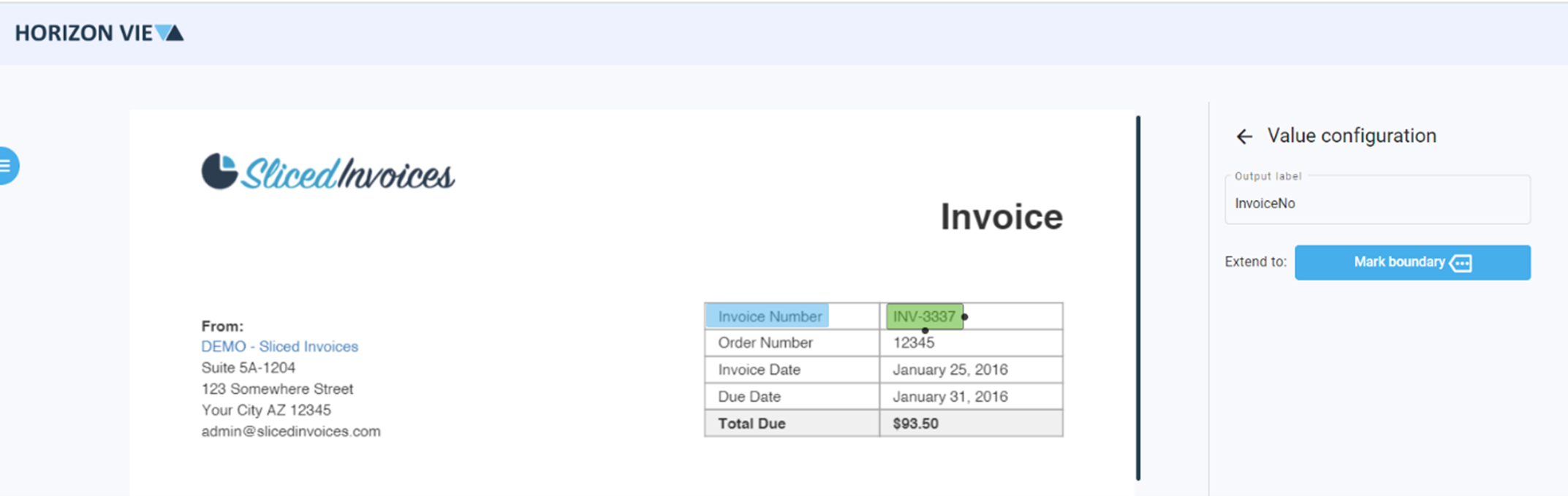 Create Template step 9