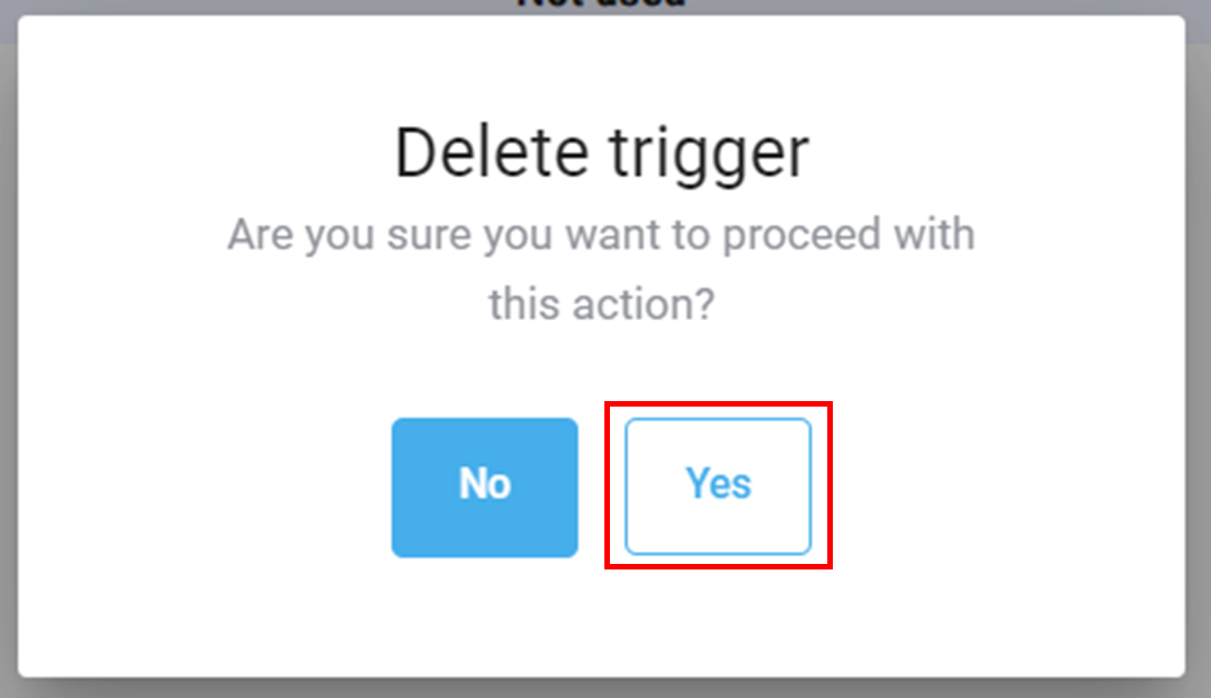 Remove Entity - Entity Page step 3