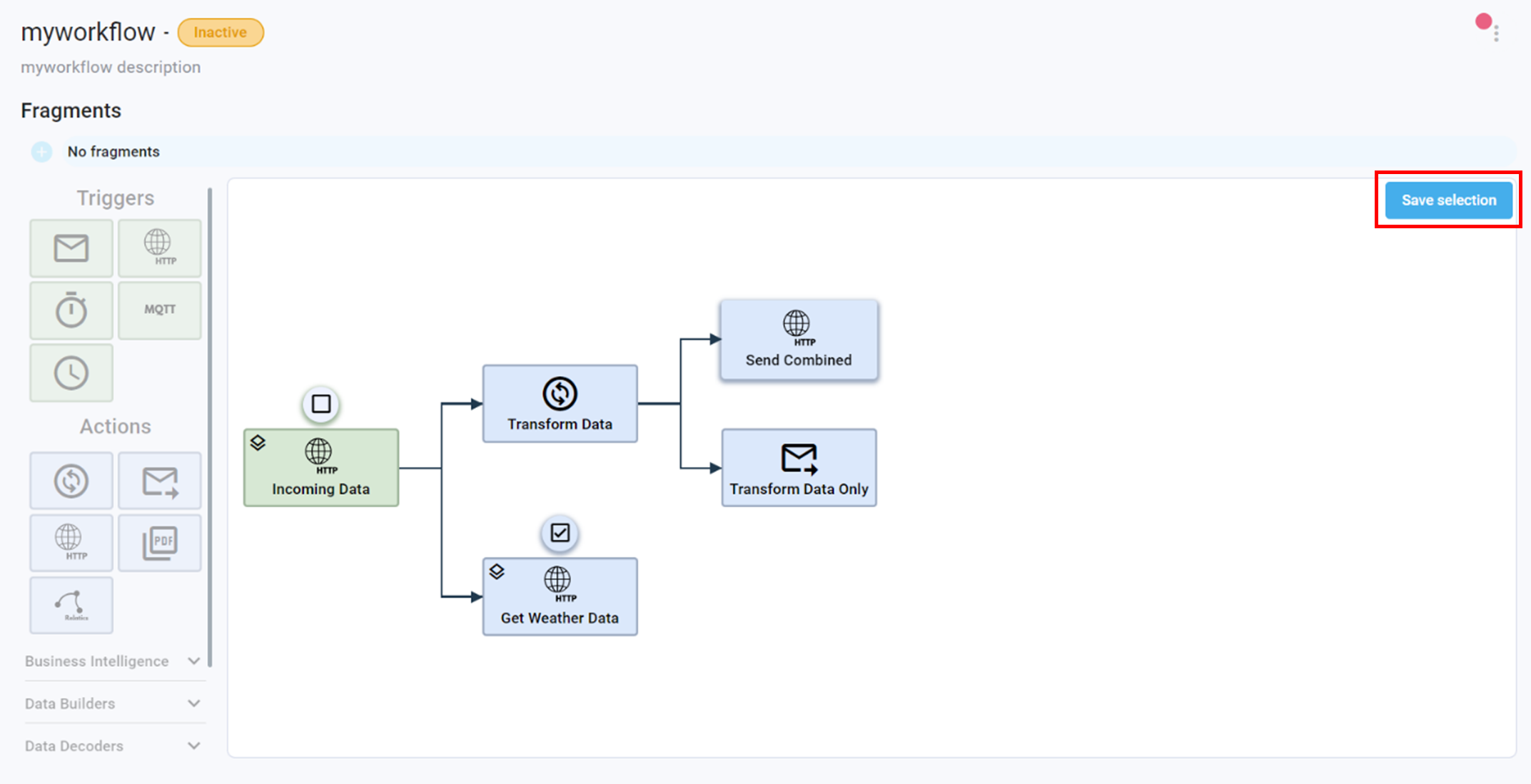 Step 8 for configure workflow caching